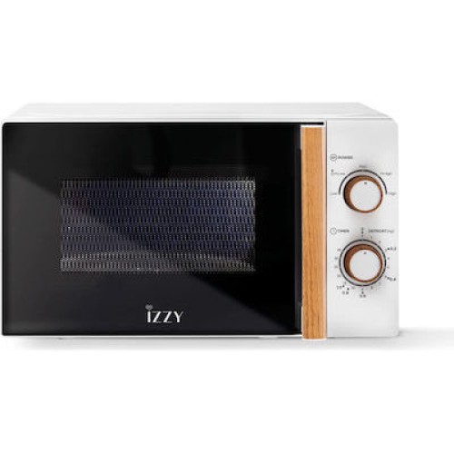 ΦΟΥΡΝ.ΜΙΚΡΟΚ.ΕΛΕΥΘ IZZY ΙΖ-8006W WOODEN ΛΕΥΚΟΣ 1050W 20LT